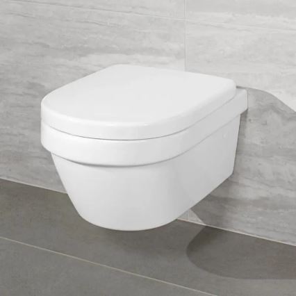 Villeroy & Boch 4694HRR1 - Sanita suspensa com assento SoftClose ARCHITECTURA cerâmica/branca