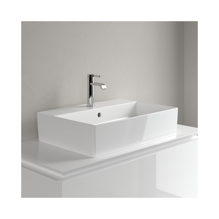Villeroy & Boch 4A076001 - Lavatório de bancada MEMENTO 60x42 cm cerâmica/branco