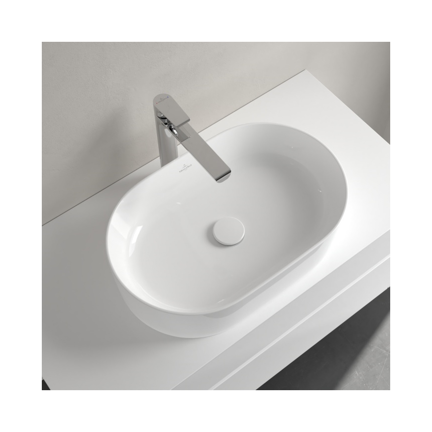 Villeroy & Boch 4A1956R1 - Lavatório de bancada COLLARO 56x36 cm cerâmica/branco