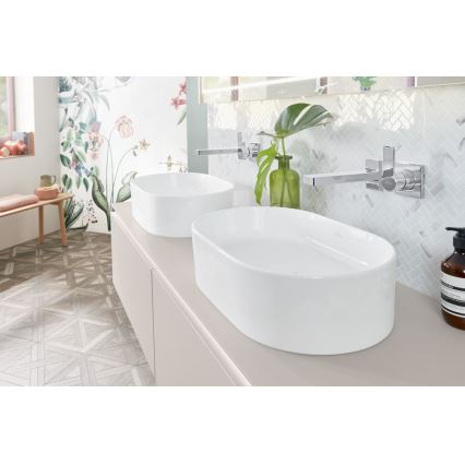 Villeroy & Boch 4A1956R1 - Lavatório de bancada COLLARO 56x36 cm cerâmica/branco