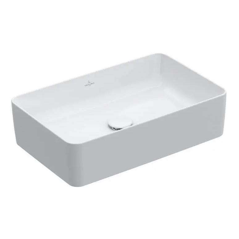 Villeroy & Boch 4A205601 - Lavatório de sobrepor COLLARO 56x36 cm cerâmica/branco