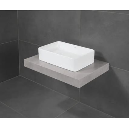 Villeroy & Boch 4A205601 - Lavatório de sobrepor COLLARO 56x36 cm cerâmica/branco