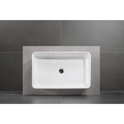 Villeroy & Boch 4A205601 - Lavatório de sobrepor COLLARO 56x36 cm cerâmica/branco