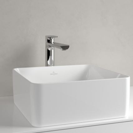 Villeroy & Boch 4A213801 - Lavatório de bancada COLLARO 38x38 cm cerâmica/branco