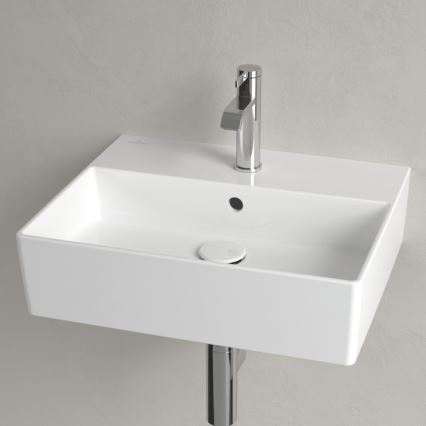 Villeroy & Boch 4A225G01 - Lavatório suspenso/para montagem sobre bancada MEMENTO 50x42cm cerâmica/branco