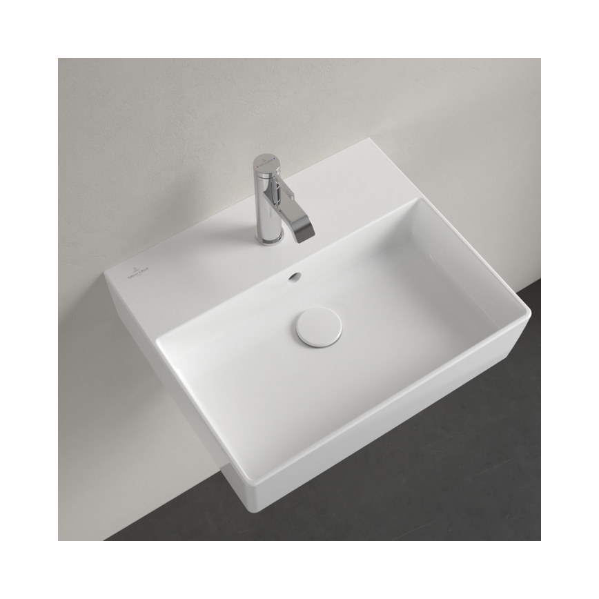 Villeroy & Boch 4A225G01 - Lavatório suspenso/para montagem sobre bancada MEMENTO 50x42cm cerâmica/branco