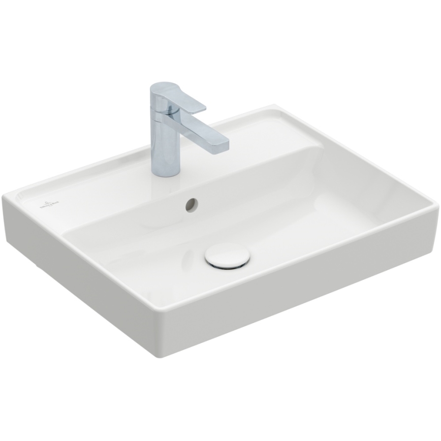 Villeroy & Boch 4A335501 - Lavatório suspenso COLLARO 55x44 cm cerâmica/branco