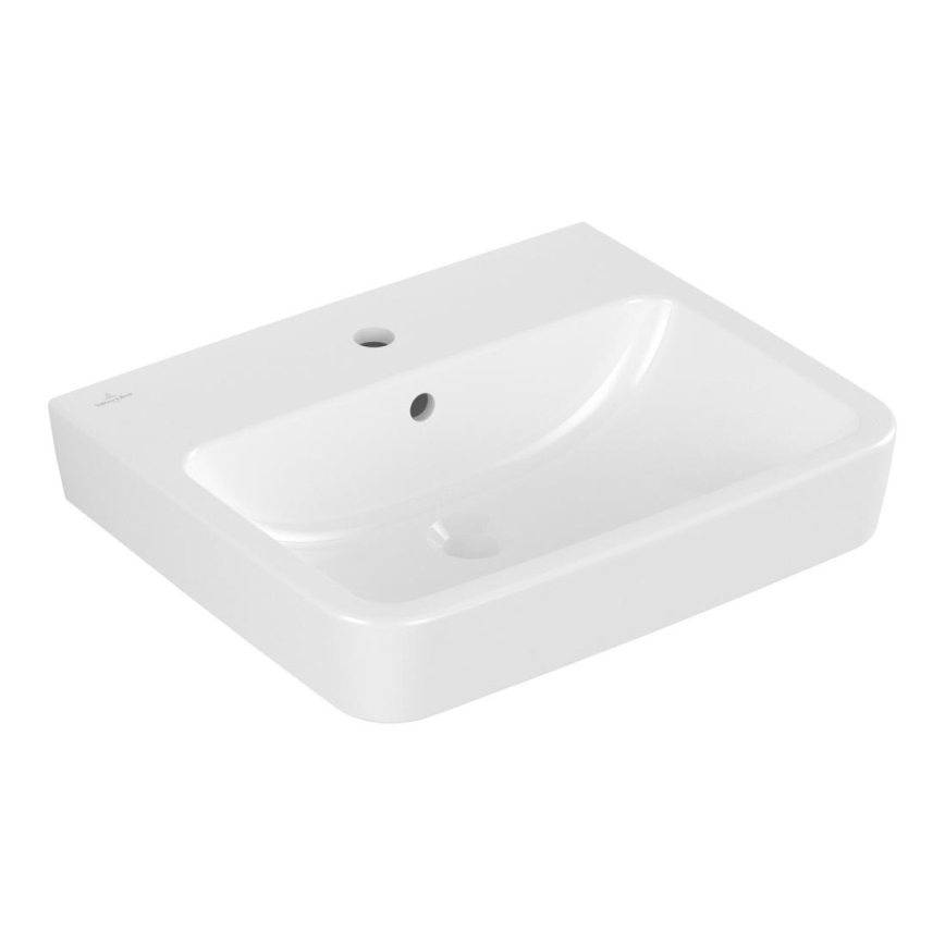 Villeroy & Boch 4A415501 - Lavatório suspenso O.NOVO 55 x 46 cm cerâmica/branco