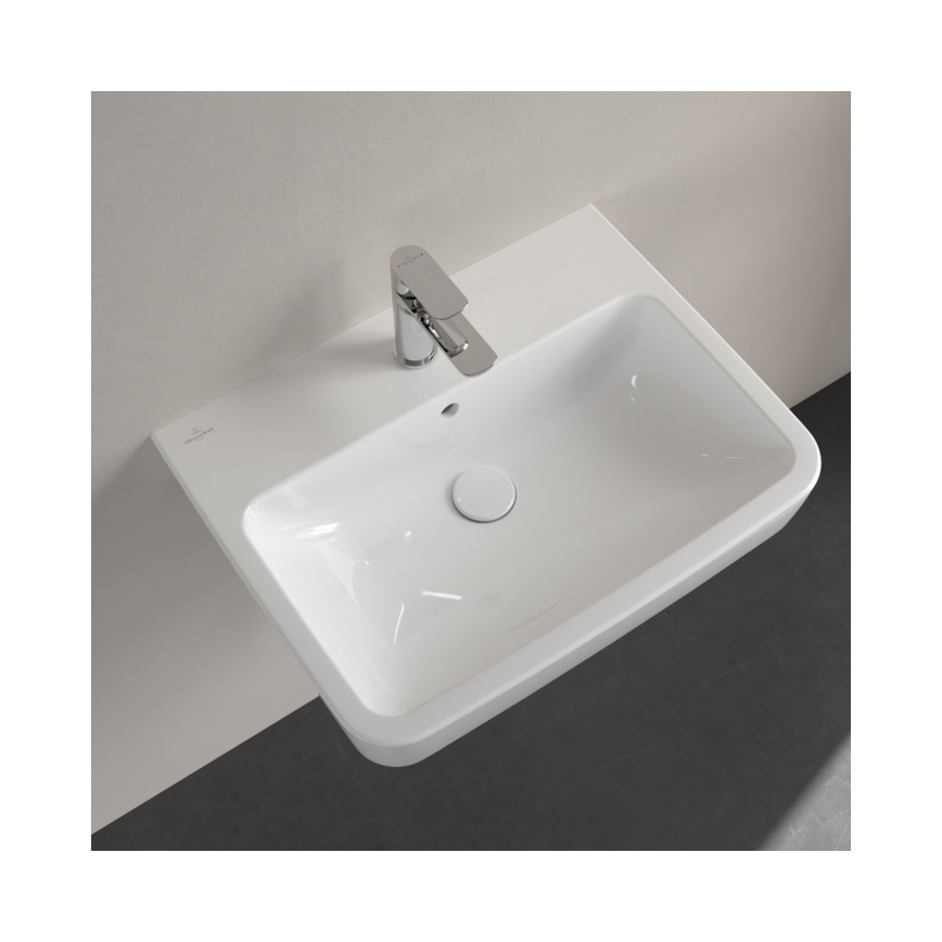 Villeroy & Boch 4A416G01 - Lavatório suspenso O.NOVO 60x46 cm cerâmica/branco