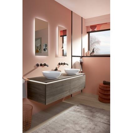 Villeroy & Boch 4A450001 - Lavatório de bancada LOOP&FRIENDS Ø 38 cm, cerâmica branca