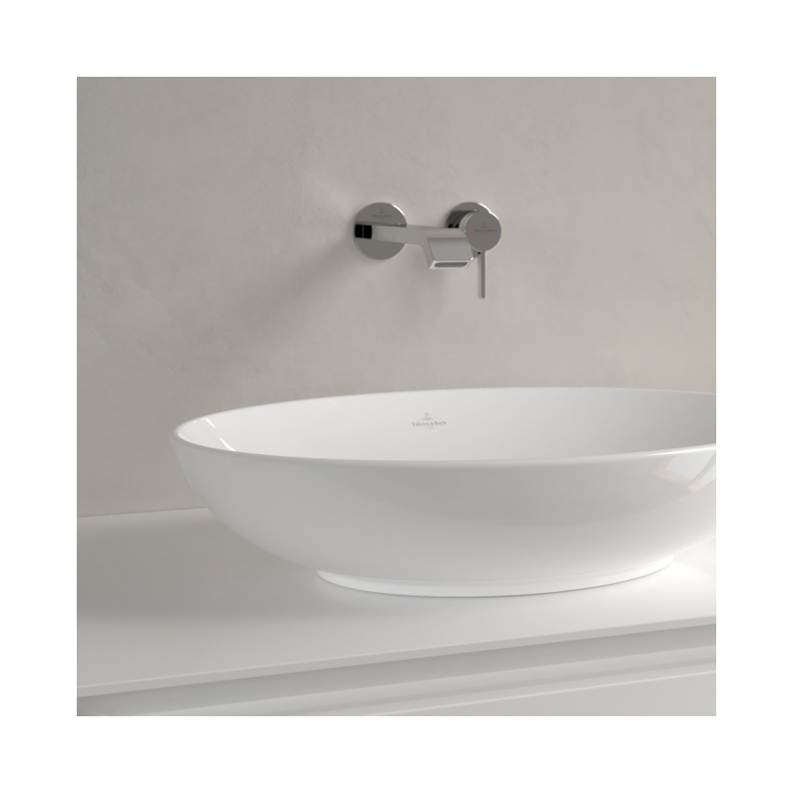 Villeroy & Boch 4A470101 - Lavatório de bancada LOOP&FRIENDS 56x38 cm cerâmica/branco