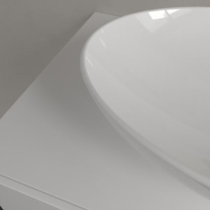 Villeroy & Boch 4A470101 - Lavatório de bancada LOOP&FRIENDS 56x38 cm cerâmica/branco