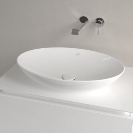 Villeroy & Boch 4A480001 - Lavatório de bancada LOOP&FRIENDS 62x42 cm cerâmica/branco