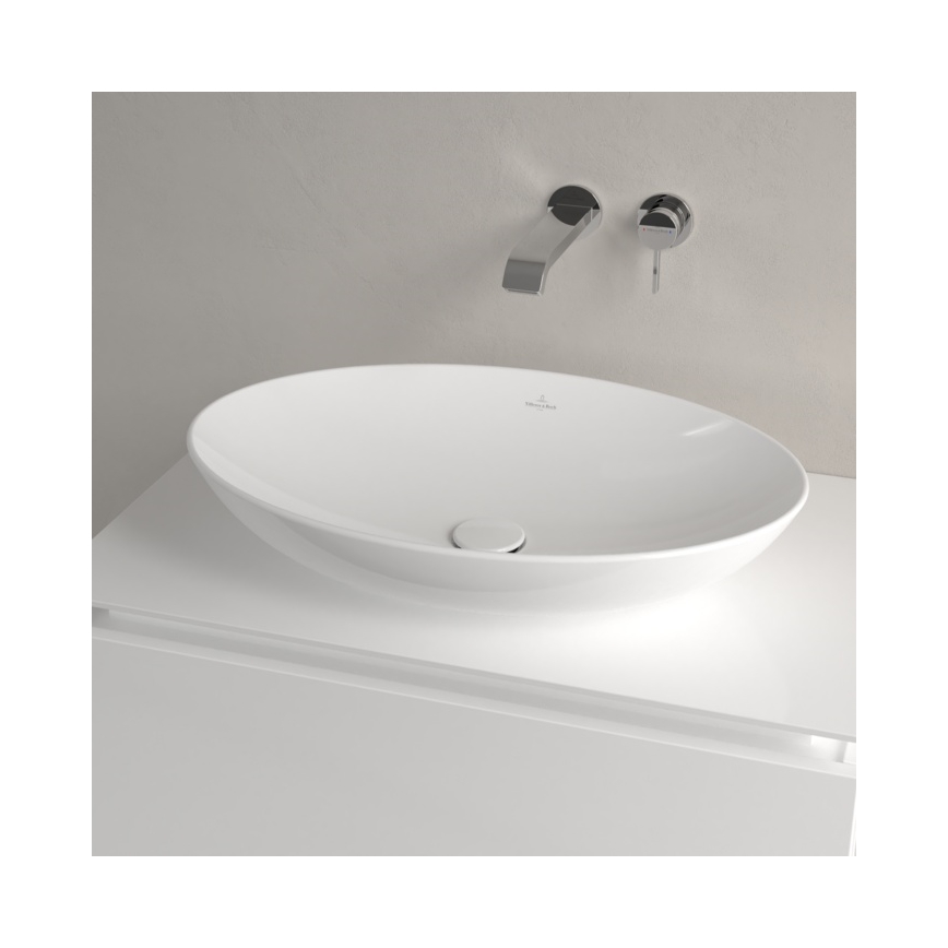 Villeroy & Boch 4A480001 - Lavatório de bancada LOOP&FRIENDS 62x42 cm cerâmica/branco