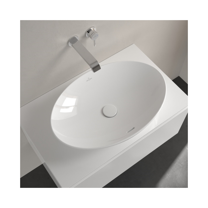 Villeroy & Boch 4A480001 - Lavatório de bancada LOOP&FRIENDS 62x42 cm cerâmica/branco