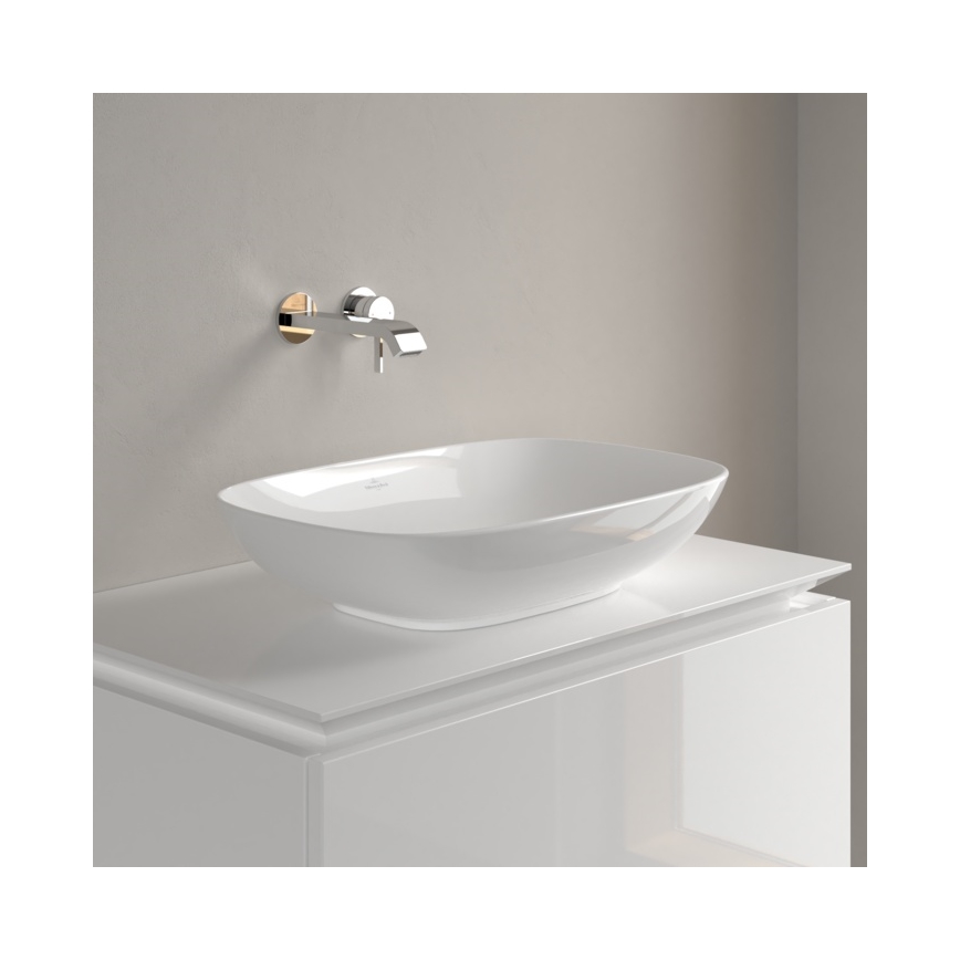 Villeroy & Boch 4A490001 - Lavatório de bancada LOOP&FRIENDS 56x38 cm cerâmica/branco