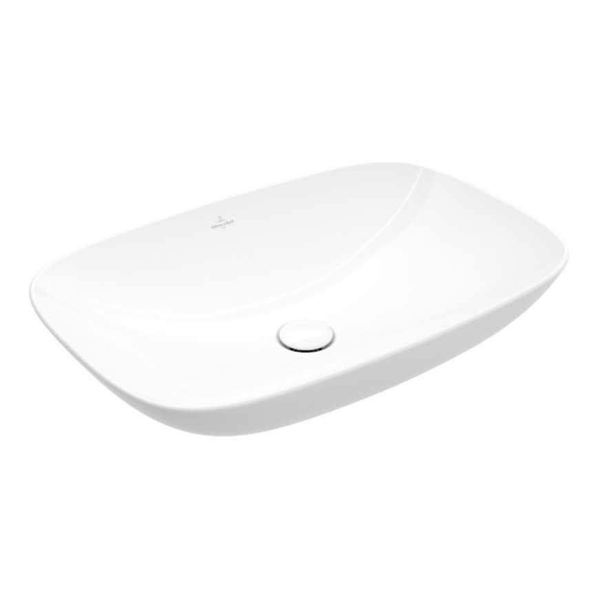 Villeroy & Boch 4A490101 - Lavatório de bancada LOOP&FRIENDS 56x38 cm cerâmica/branco