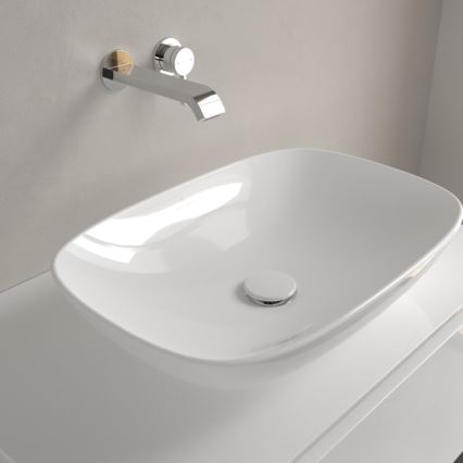 Villeroy & Boch 4A490101 - Lavatório de bancada LOOP&FRIENDS 56x38 cm cerâmica/branco