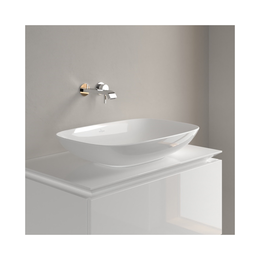 Villeroy & Boch 4A500001 - Lavatório de bancada LOOP&FRIENDS 62x42 cm cerâmica/branco