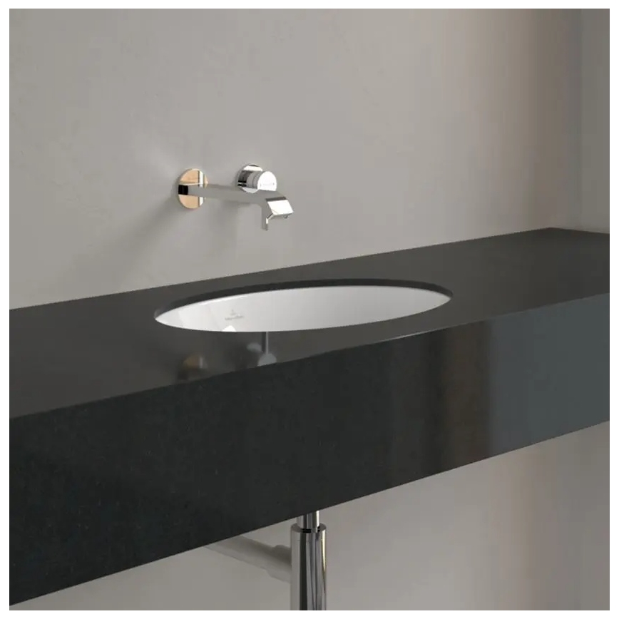 Villeroy & Boch 4A530001 - Lavatório de embutir LOOP&FRIENDS 43x29 cm cerâmica/branco