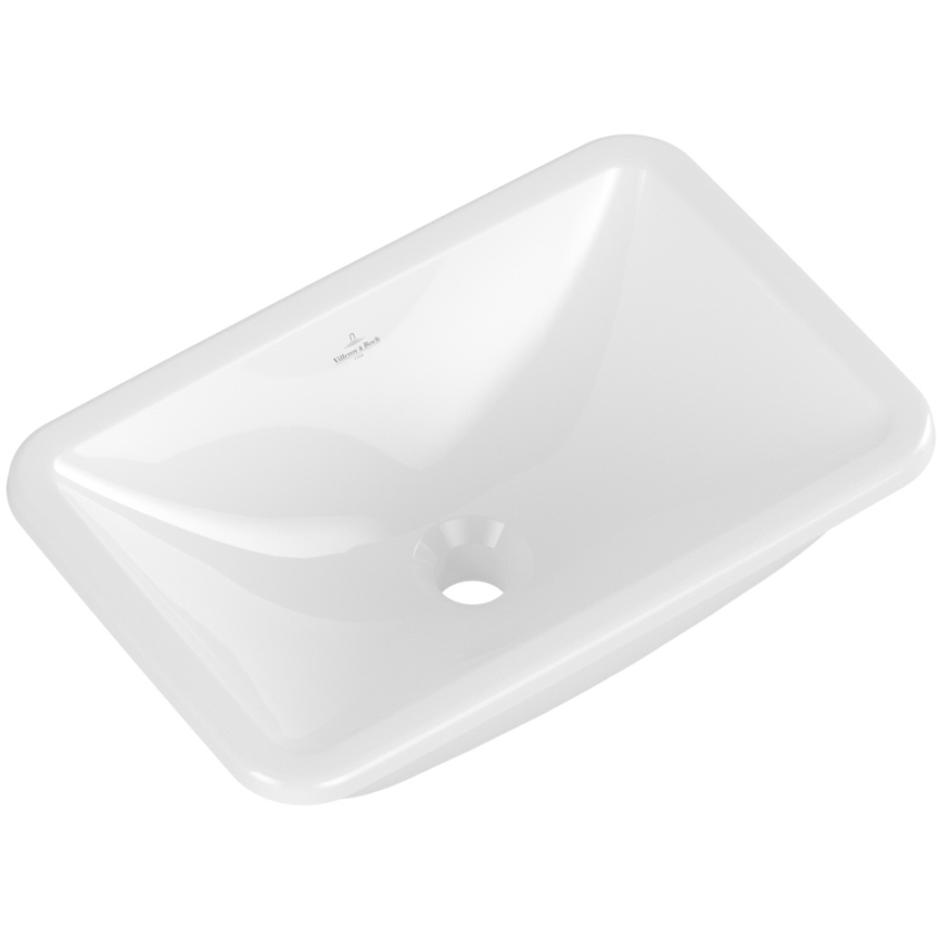 Villeroy & Boch 4A5600R1 - Lavatório de encastrar LOOP&FRIENDS 45x28 cm cerâmica/branco
