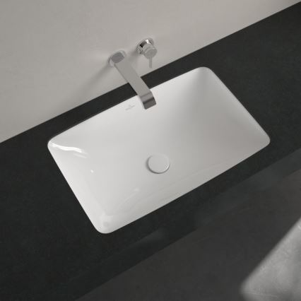 Villeroy & Boch 4A580001 - Lavatório encastrado LOOP&FRIENDS 61,5x38 cm cerâmica/branca