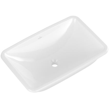 Villeroy & Boch 4A580101 - Lavatório de encastrar LOOP&FRIENDS 61,5 x 38 cm cerâmica/branco