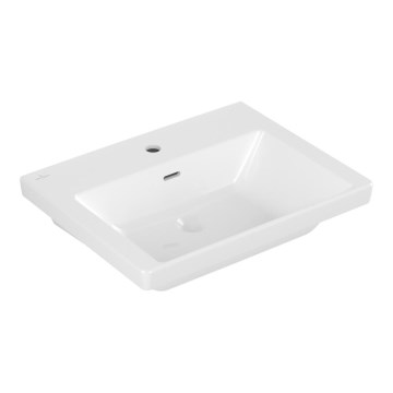 Villeroy & Boch 4A706001 - Lavatório suspenso SUBWAY 3.0 60 x 47 cm, cerâmica/branco
