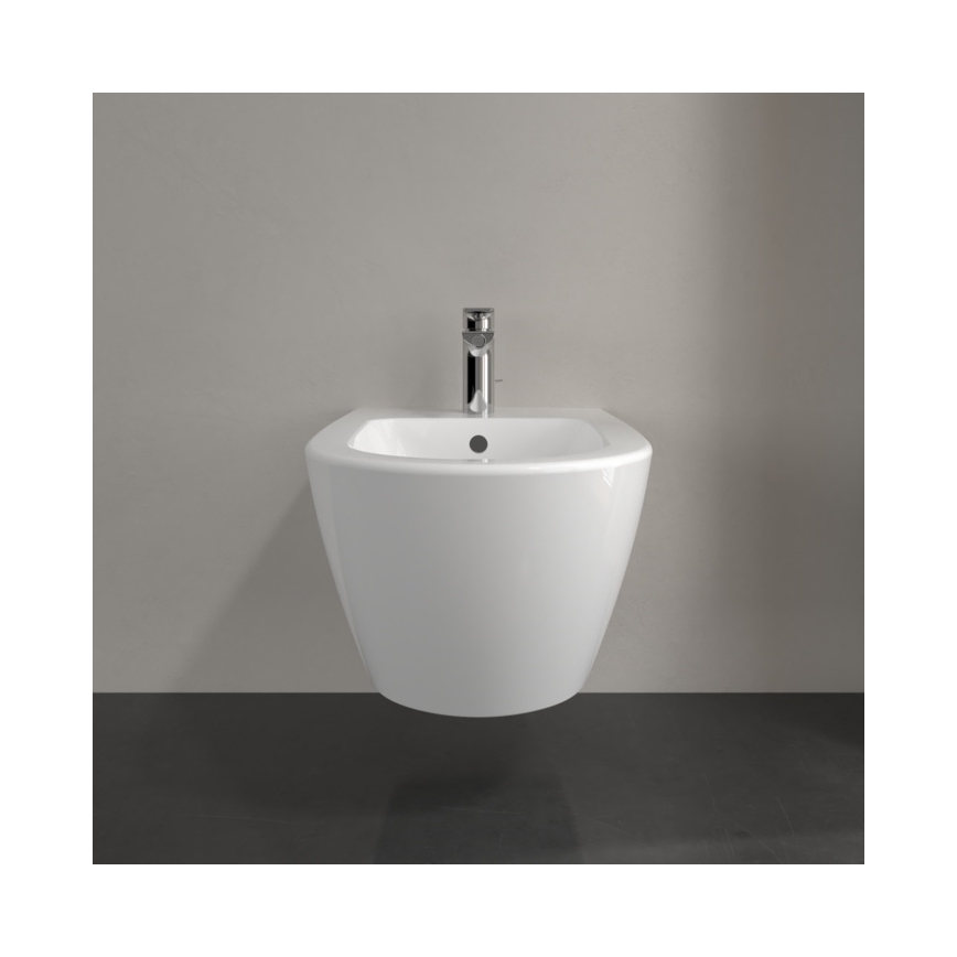 Villeroy & Boch 540000R1 - Bidé suspenso SUBWAY 2.0 37x56,5 cm cerâmica/branca