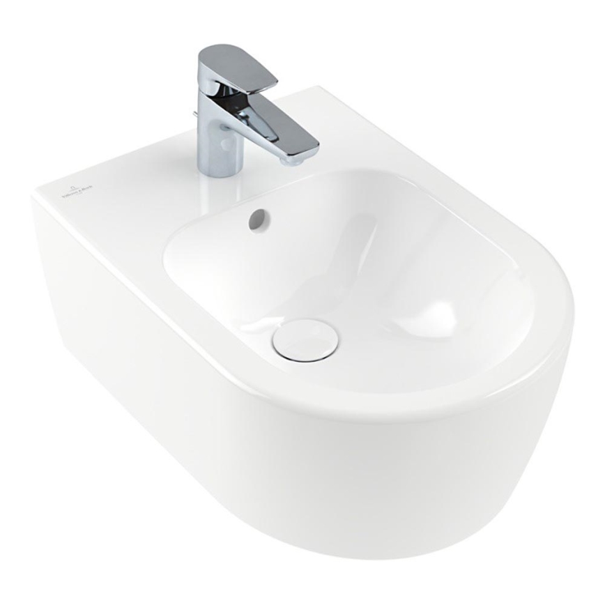Villeroy & Boch 54050001 - Bidé suspenso AVENTO, cerâmica/branco
