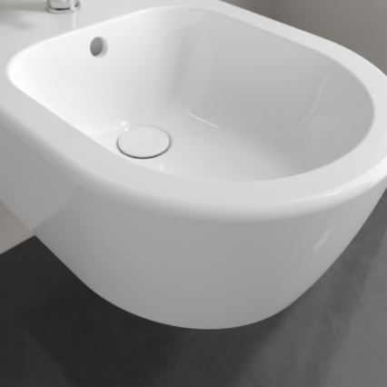 Villeroy & Boch 54050001 - Bidé suspenso AVENTO, cerâmica/branco