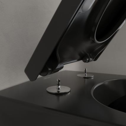 Villeroy & Boch 5614R0R7 - Sanita suspensa SUBWAY cerâmica/preta