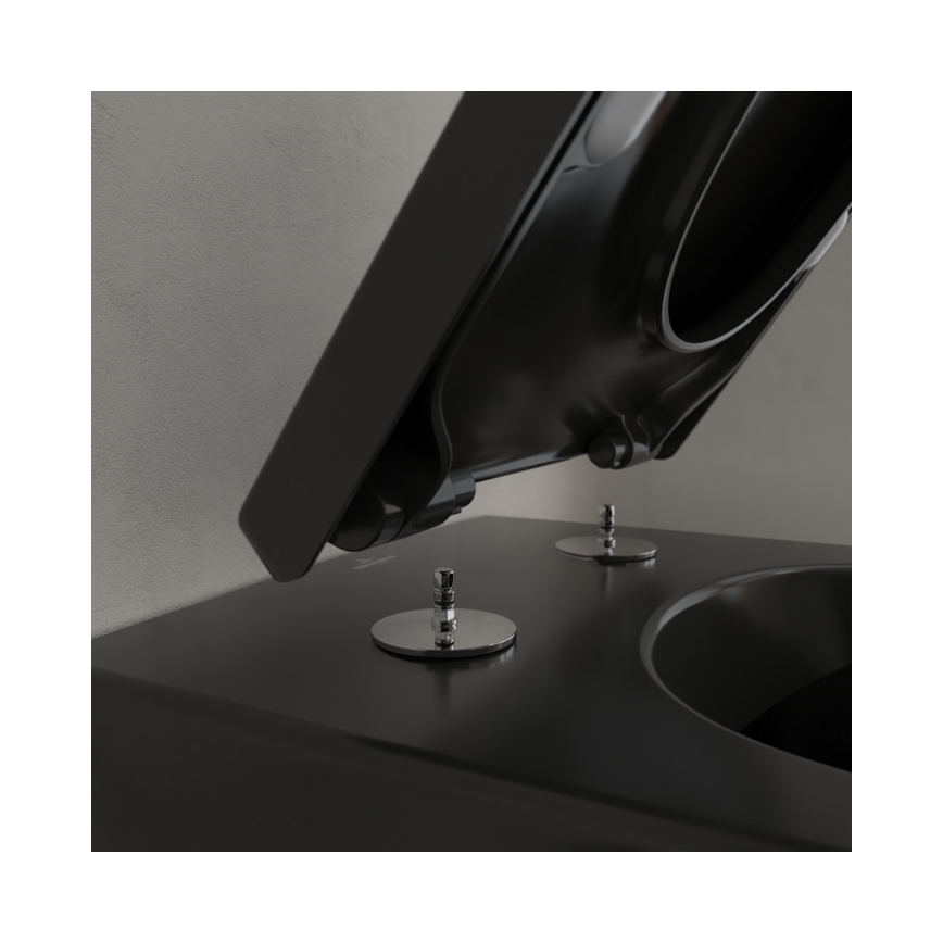 Villeroy & Boch 5614R0R7 - Sanita suspensa SUBWAY cerâmica/preta