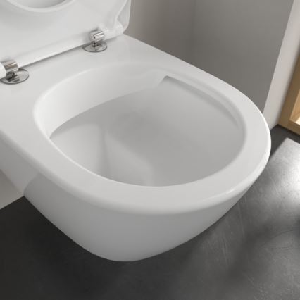 Villeroy & Boch 5614R201 - Sanita suspensa SUBWAY 2.0 com assento SoftClose, em cerâmica branca
