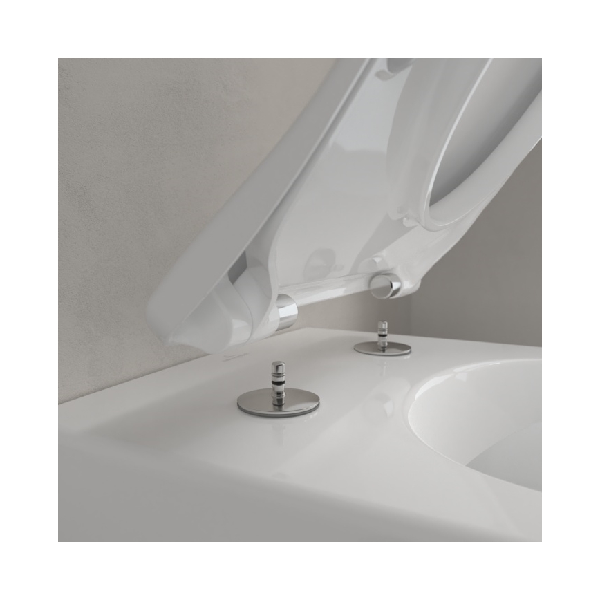 Villeroy & Boch 5614R2R1 - Sanita suspensa SUBWAY 2.0 com assento SoftClose, cerâmica/branca