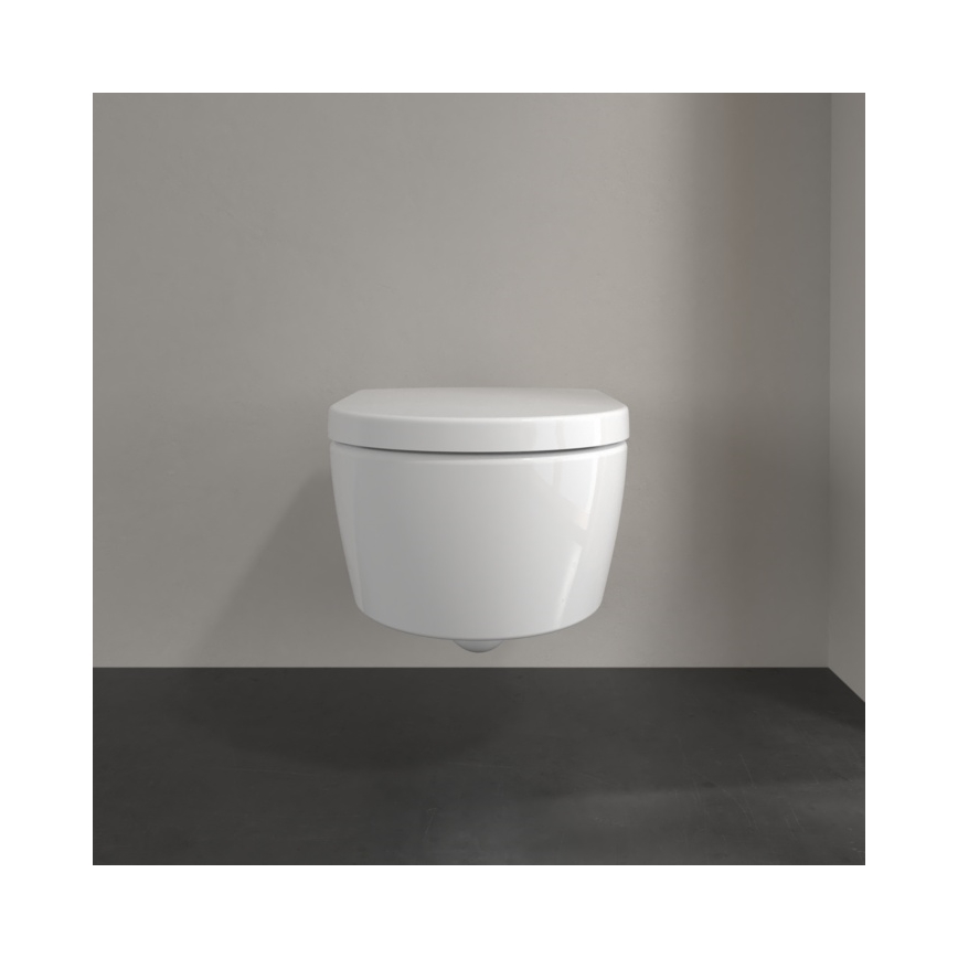 Villeroy & Boch 5656HR01 - Sanita suspensa com assento SoftClose AVENTO cerâmica/branca