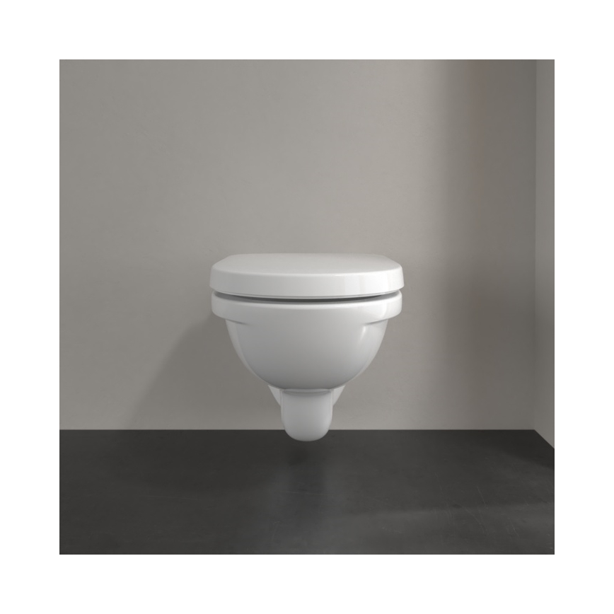 Villeroy & Boch 5660H101 - Sanita suspensa com assento O.NOVO cerâmica/branco