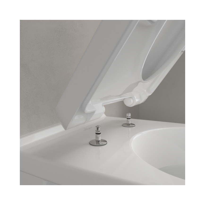 Villeroy & Boch 5660H101 - Sanita suspensa com assento O.NOVO cerâmica/branco