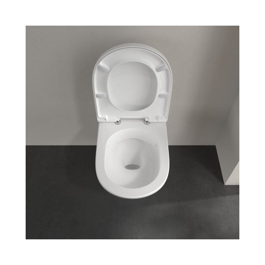 Villeroy & Boch 5660HR01 - Sanita suspensa com assento SoftClose O.NOVO cerâmica/branca