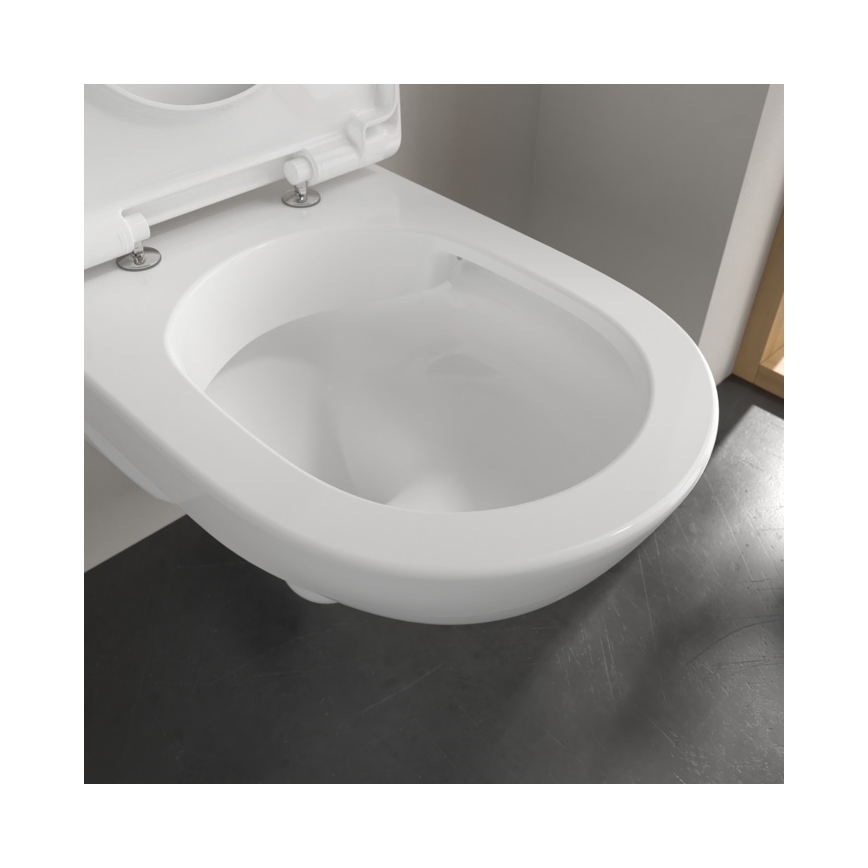 Villeroy & Boch 5660HR01 - Sanita suspensa com assento SoftClose O.NOVO cerâmica/branca