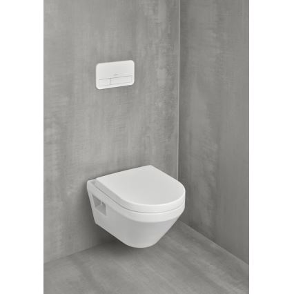 Villeroy & Boch 5684CL01 - Sanita suspensa com assento SoftClose ARCHITECTURA cerâmica/branco
