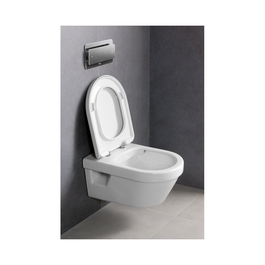 Villeroy & Boch 5684HRR1 - Sanita suspensa com assento SoftClose ARCHITECTURA, cerâmica/branco