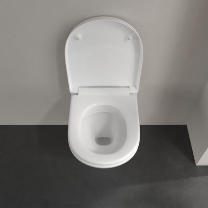 Villeroy & Boch 5688HR01 - Sanita suspensa com assento SoftClose O.NOVO, cerâmica/branco