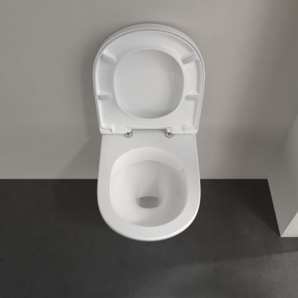 Villeroy & Boch 5688HR01 - Sanita suspensa com assento SoftClose O.NOVO, cerâmica/branco