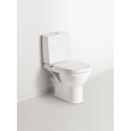Villeroy & Boch 5788S101 - Cisterna combinada para WC O.NOVO, entrada traseira/lateral, branca