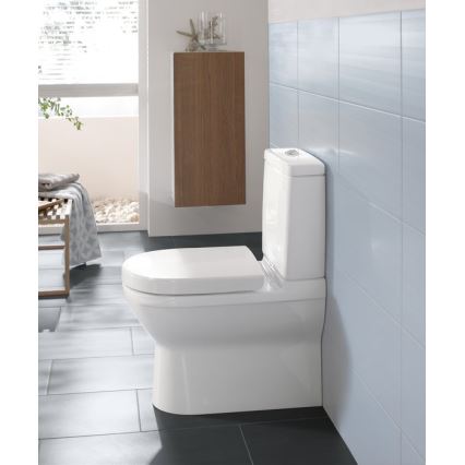 Villeroy & Boch 5788S101 - Cisterna combinada para WC O.NOVO, entrada traseira/lateral, branca