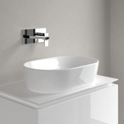 Villeroy & Boch 5A266001 - Lavatório de sobrepor para bancada ARCHITECTURA 60 x 40 cm cerâmica/branca