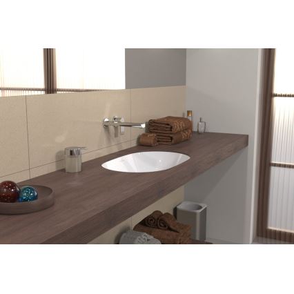 Villeroy & Boch 5A766001 - Lavatório encastrado ARCHITECTURA 57 x 37,5 cm cerâmica/branco