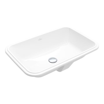 Villeroy & Boch 5A776001 - Lavatório de encastrar ARCHITECTURA 57x37 cerâmica/branco