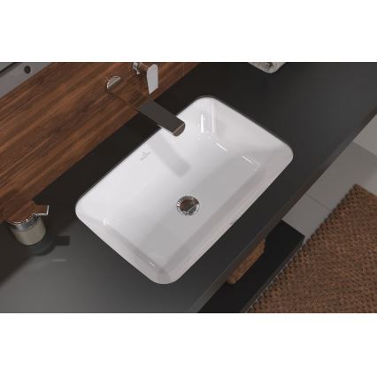 Villeroy & Boch 5A776001 - Lavatório de encastrar ARCHITECTURA 57x37 cerâmica/branco